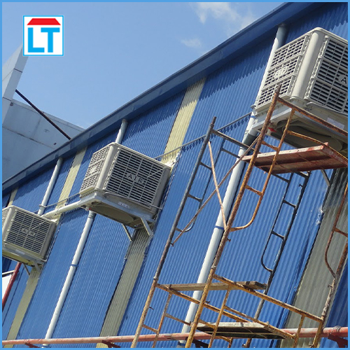 THIẾT KẾ, THI CÔNG HỆ THỐNG LÀM MÁT NHÀ XƯỞNG